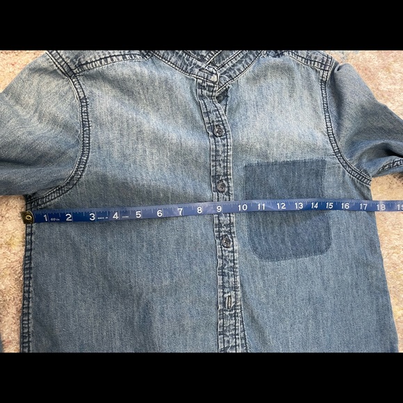 Joe Fresh denim button down shirt - Picture 4 of 4